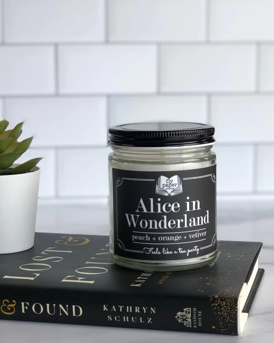 Alice In Wonderland 9oz Glass Candle