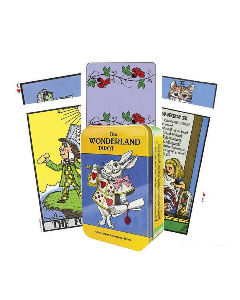The Wonderland Tarot in a Tin