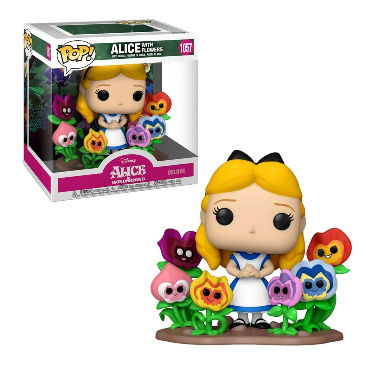 Funko Pop! Deluxe: Alice in Wonderland 70th - Alice in Wonderland with Flowers