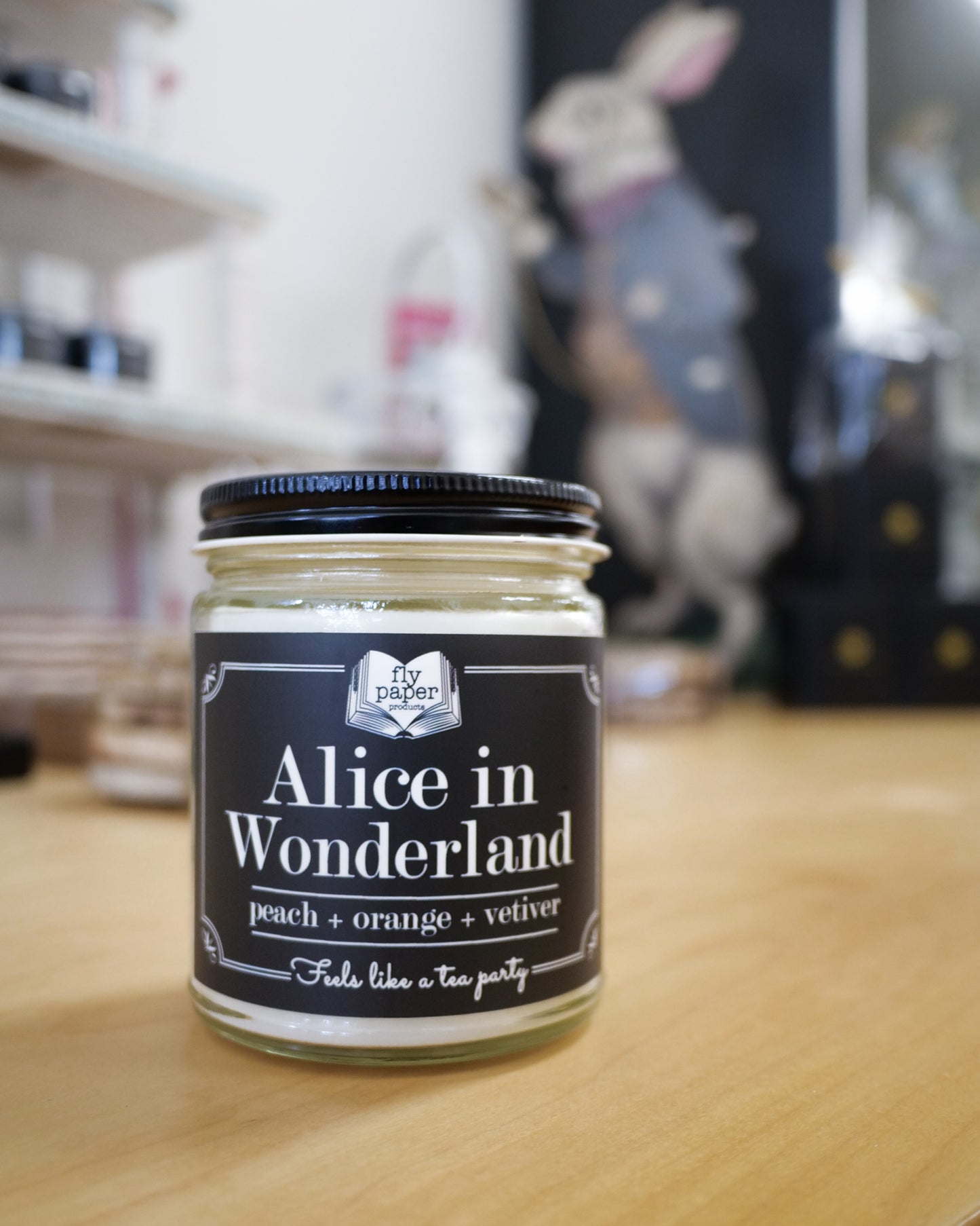 Alice In Wonderland 9oz Glass Candle