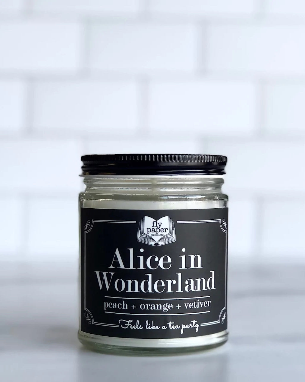 Alice In Wonderland 9oz Glass Candle
