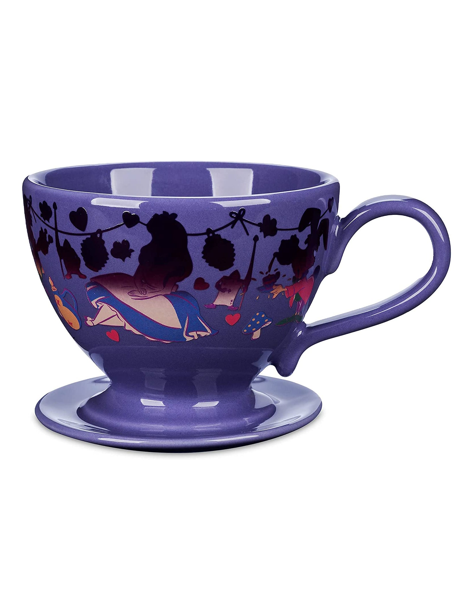 Disney Alice in Wonderland Mug, Saucer and Tea Infuser Set No Color