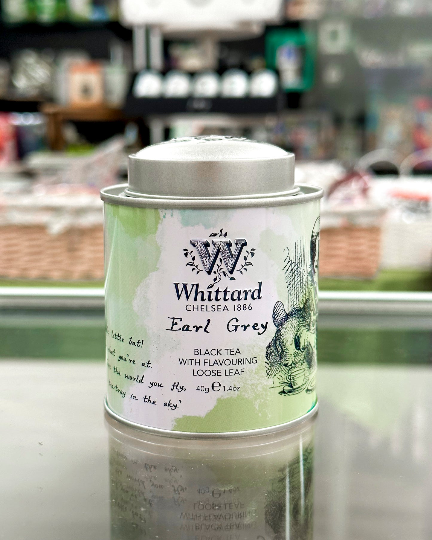 Earl Grey Alice in Wonderland Mini Caddy