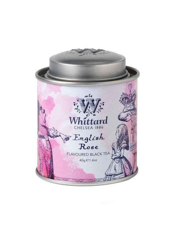 English Rose Alice in Wonderland Mini Caddy