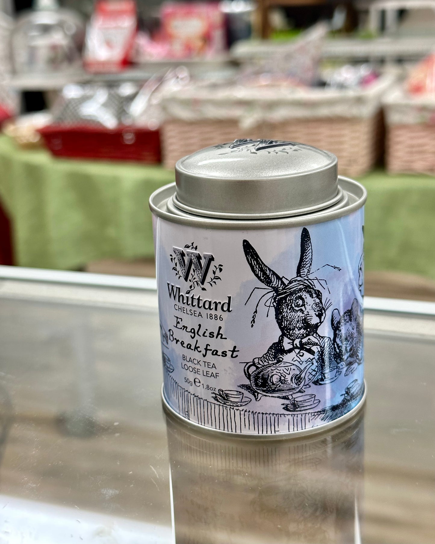 English Breakfast Alice in Wonderland Mini Caddy